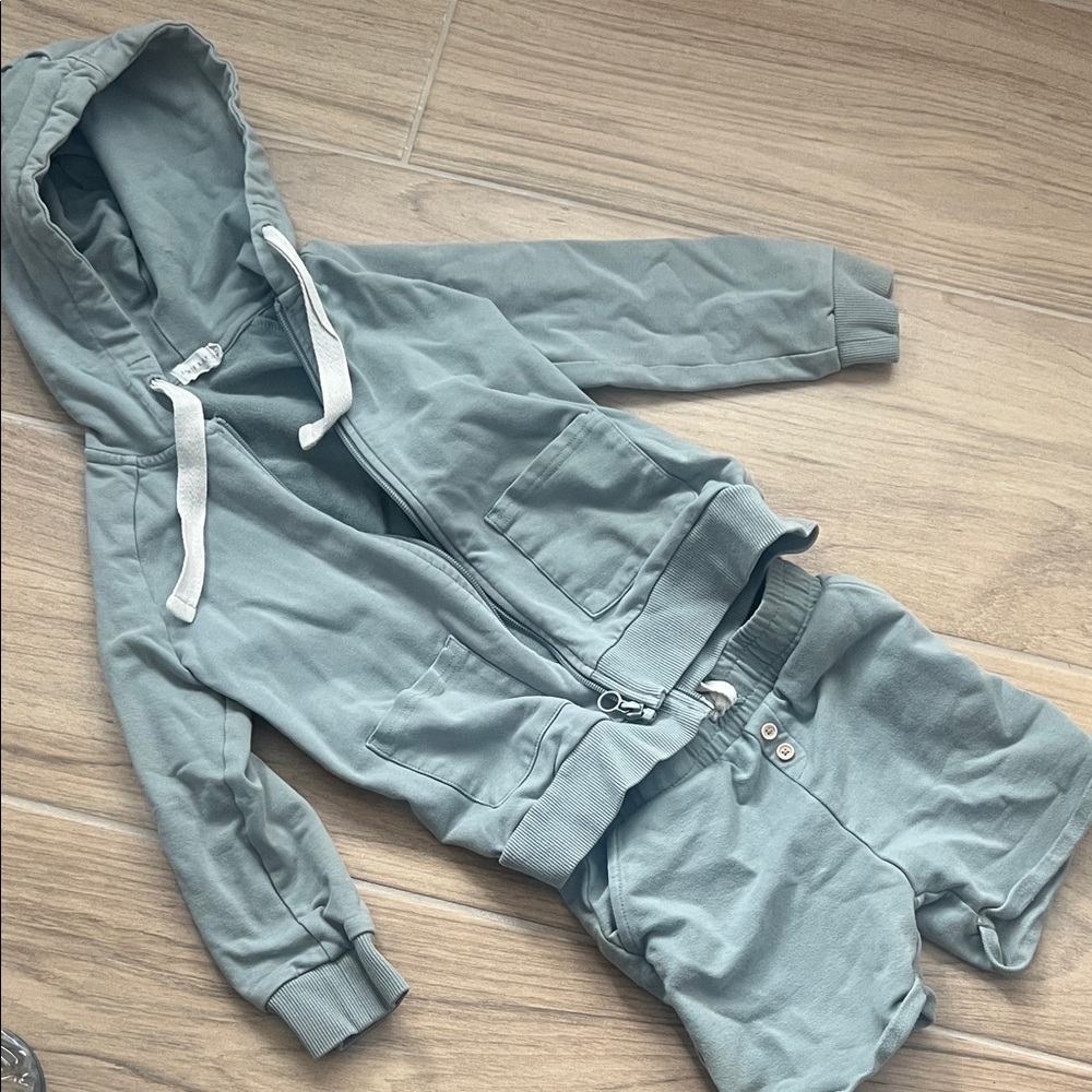 Jamie Kay Kids Matching Set in Sage Green